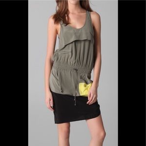 Alexander Wang colorblock tank dress size 0